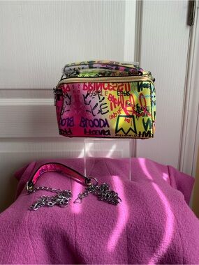 Cute summer Graffiti-Print  textured  Bag